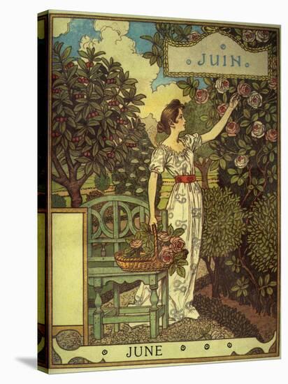 June-Eugene Grasset-Stretched Canvas