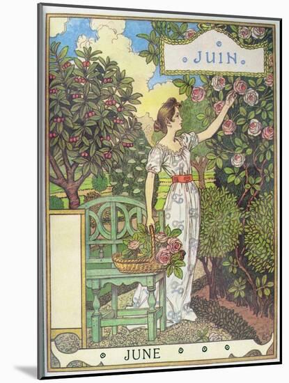 June-Eugene Grasset-Mounted Giclee Print