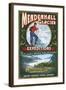 Juneau, Alaska - Mendenhall Glacier Tours-Lantern Press-Framed Art Print