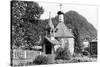 Juneau, Alaska View of Russian Church Photograph - Juneau, AK-Lantern Press-Stretched Canvas