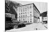 Juneau, Alaska - View of the Town-Lantern Press-Stretched Canvas