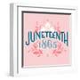 Juneteenth I-Gia Graham-Framed Art Print