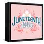 Juneteenth I-Gia Graham-Framed Stretched Canvas