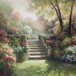 Sunset Garden-Jung Yoon-Framed Art Print