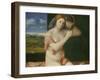 Junge Frau Bei Der Toilette, 1515-Giovanni Bellini-Framed Giclee Print