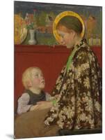 Junge Mutter. Um 1892-95-Gari Melchers-Mounted Giclee Print