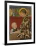 Junge Mutter. Um 1892-95-Gari Melchers-Framed Giclee Print