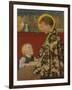 Junge Mutter. Um 1892-95-Gari Melchers-Framed Giclee Print