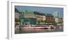 Jungfernstieg at Binnenalster, Hamburg, Germany, Europe-Hans-Peter Merten-Framed Photographic Print