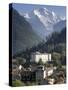 Jungfrau and Interlaken, Berner Oberland, Switzerland-Doug Pearson-Stretched Canvas