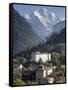 Jungfrau and Interlaken, Berner Oberland, Switzerland-Doug Pearson-Framed Stretched Canvas