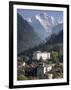 Jungfrau and Interlaken, Berner Oberland, Switzerland-Doug Pearson-Framed Photographic Print