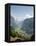 Jungfrau Massif Above Lauterbrunnen, Jungfrau Region, Switzerland, Europe-Michael DeFreitas-Framed Stretched Canvas