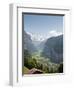 Jungfrau Massif Above Lauterbrunnen, Jungfrau Region, Switzerland, Europe-Michael DeFreitas-Framed Photographic Print