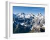 Jungfrau Massif From Schilthorn Peak, Jungfrau Region, Switzerland, Europe-Michael DeFreitas-Framed Photographic Print