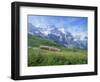 Jungfrau Railway and the Jungfrau, 13642 Ft., Bernese Oberland, Swiss Alps, Switzerland-Hans Peter Merten-Framed Photographic Print