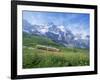 Jungfrau Railway and the Jungfrau, 13642 Ft., Bernese Oberland, Swiss Alps, Switzerland-Hans Peter Merten-Framed Photographic Print