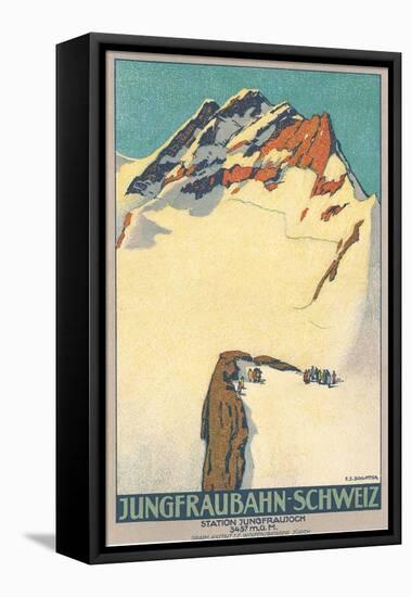 Jungfrau, Swiss Alps-null-Framed Stretched Canvas