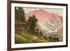 Jungfrau, Swiss Alps-null-Framed Art Print