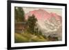 Jungfrau, Swiss Alps-null-Framed Art Print