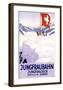 Jungfraubahn-Emil Cardinaux-Framed Giclee Print