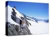 Jungfraujoch, 3454 M, and Aletsch Glacier, Bernese Oberland, Swiss Alps, Switzerland-Hans Peter Merten-Stretched Canvas