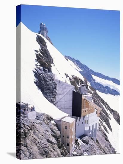 Jungfraujoch, 3454 M, Bernese Oberland, Swiss Alps, Switzerland-Hans Peter Merten-Stretched Canvas