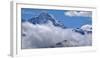 Jungfraujoch and Monch, Grindelwald, Bernese Oberland, Canton of Bern, Switzerland, Europe-Hans-Peter Merten-Framed Photographic Print