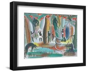 Jungle, 1979-Radi Nedelchev-Framed Premium Giclee Print