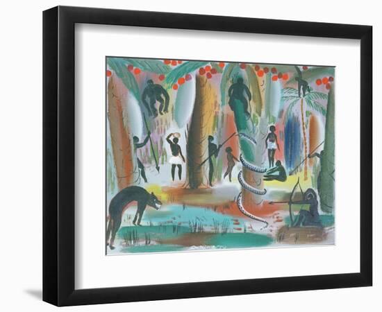 Jungle, 1979-Radi Nedelchev-Framed Giclee Print