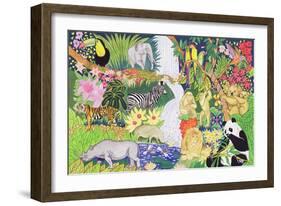 Jungle Animals-Tony Todd-Framed Giclee Print