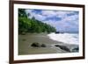 Jungle at the Shore, Costa Rica-George Oze-Framed Photographic Print