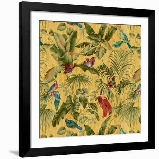 Jungle Canopy Amber-Bill Jackson-Framed Giclee Print