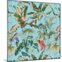 Jungle Canopy Aqua-Bill Jackson-Mounted Giclee Print