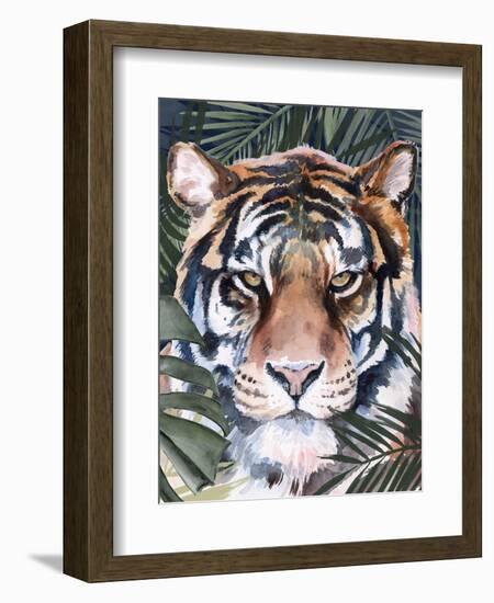 Jungle Cat I-Jennifer Parker-Framed Art Print