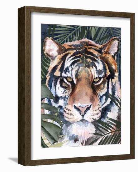 Jungle Cat I-Jennifer Parker-Framed Art Print