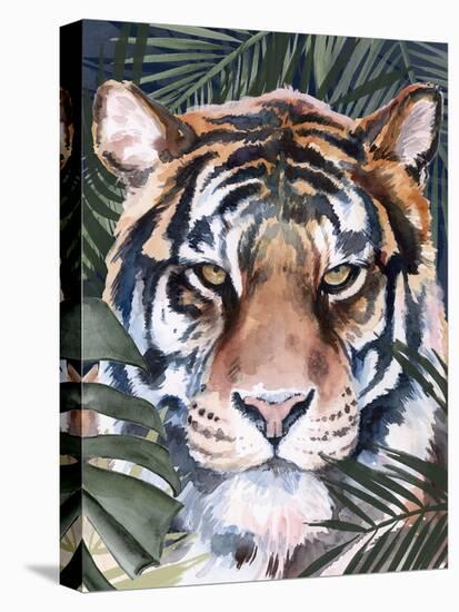 Jungle Cat I-Jennifer Parker-Stretched Canvas