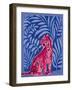 Jungle Cats II Bright-Janelle Penner-Framed Art Print