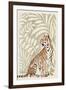 Jungle Cats II v2-Janelle Penner-Framed Art Print