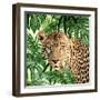 Jungle Eyes 2-Kimberly Allen-Framed Art Print