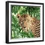 Jungle Eyes 2-Kimberly Allen-Framed Art Print