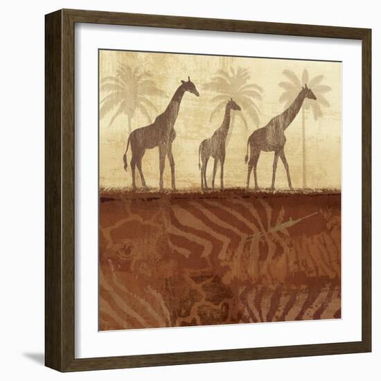 Jungle Family I-Veronique-Framed Giclee Print