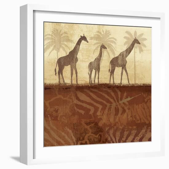 Jungle Family I-Veronique-Framed Giclee Print