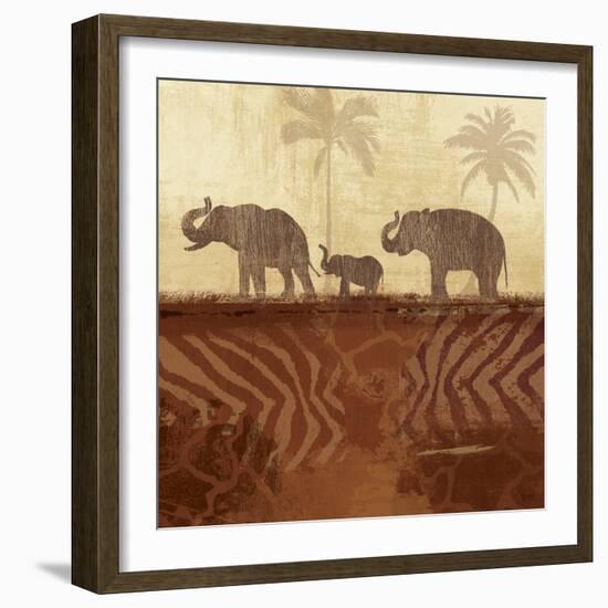 Jungle Family II-Veronique-Framed Giclee Print