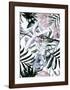 Jungle Fashion 2-Design Fabrikken-Framed Art Print