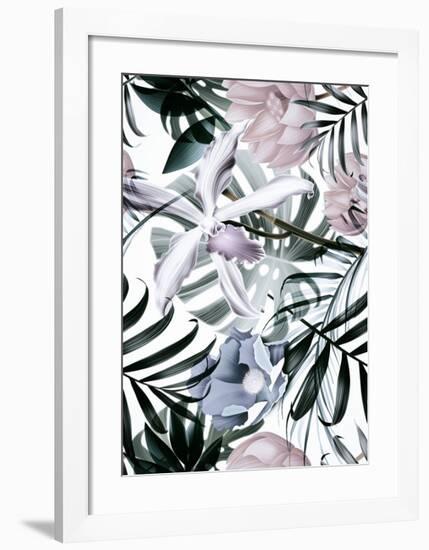 Jungle Fashion 2-Design Fabrikken-Framed Art Print