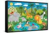 Jungle Fun-Sophie Harding-Framed Stretched Canvas