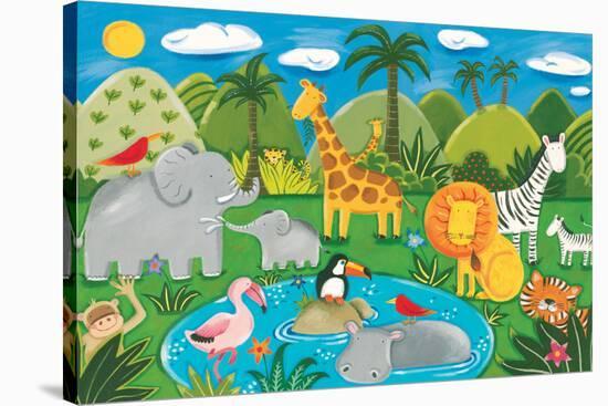 Jungle Fun-Sophie Harding-Stretched Canvas
