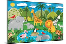 Jungle Fun-Sophie Harding-Mounted Art Print