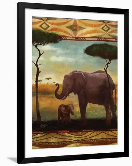 Jungle Giants II-Eric Yang-Framed Art Print